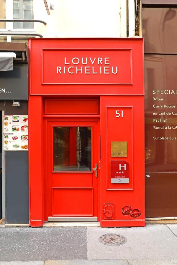 Hotel Louvre Richelieu Paris Eksteriør billede